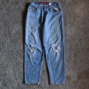 Vintage Levi’s silvertab distressed jeans